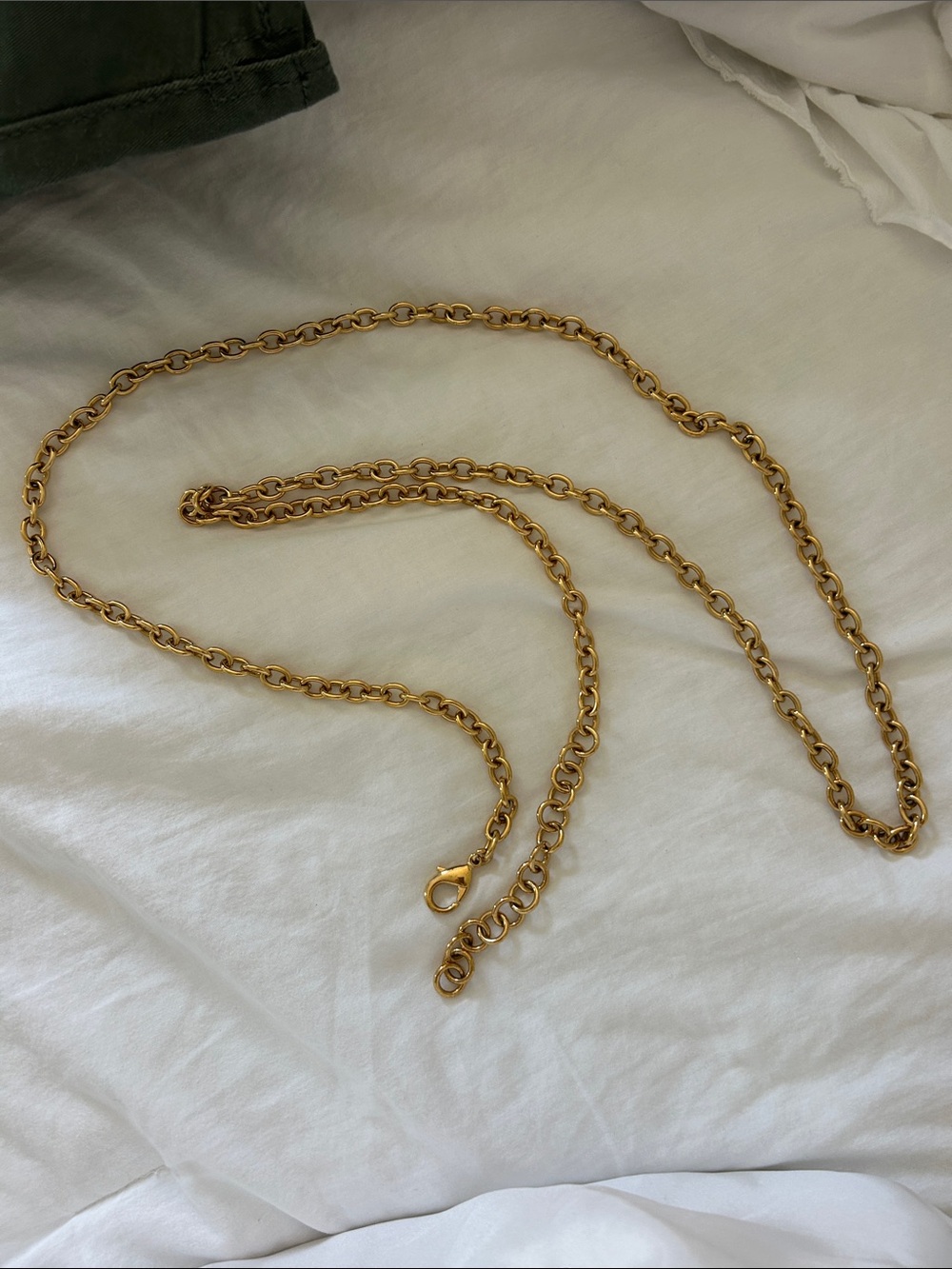 Senreve gold purse strap